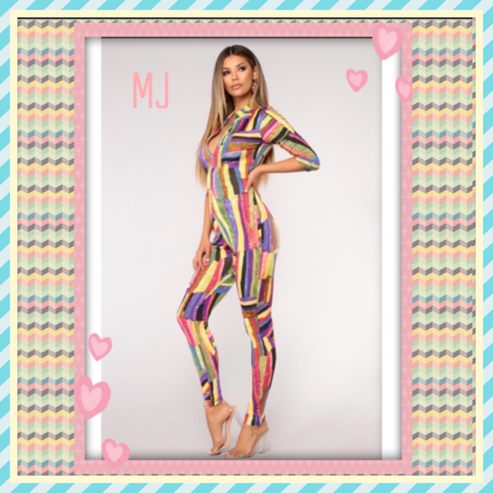 🎀Multi Jumpsuit🎀 - Picture 3 of 4